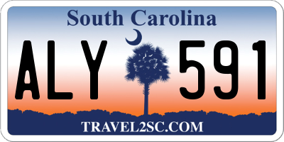 SC license plate ALY591