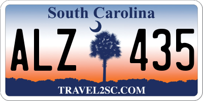 SC license plate ALZ435