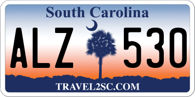 SC license plate ALZ530