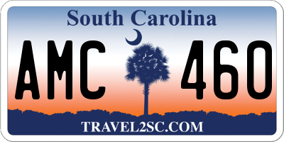 SC license plate AMC460