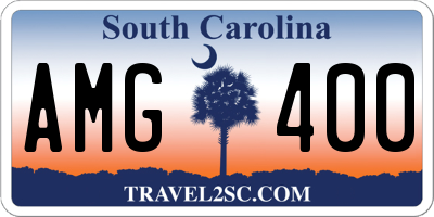 SC license plate AMG400