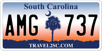 SC license plate AMG737