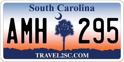 SC license plate AMH295