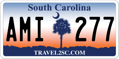 SC license plate AMI277