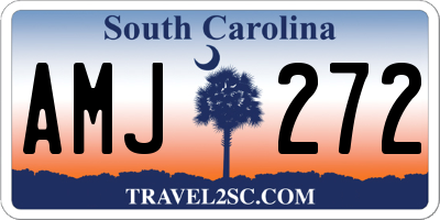 SC license plate AMJ272