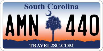 SC license plate AMN440