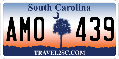 SC license plate AMO439