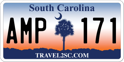SC license plate AMP171