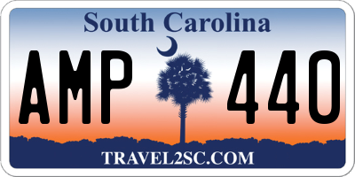 SC license plate AMP440