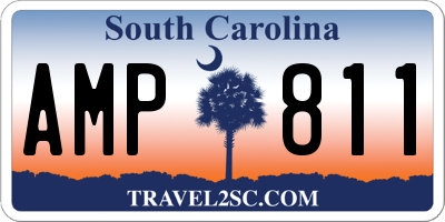 SC license plate AMP811