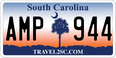 SC license plate AMP944