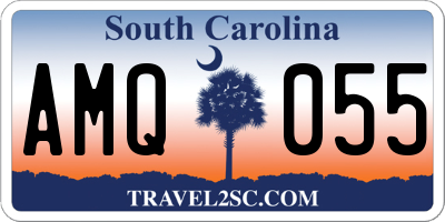 SC license plate AMQ055