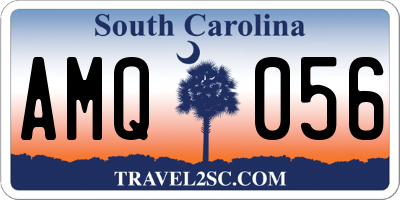 SC license plate AMQ056