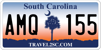 SC license plate AMQ155