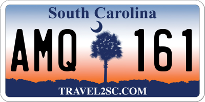 SC license plate AMQ161
