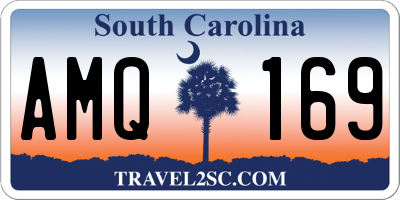 SC license plate AMQ169
