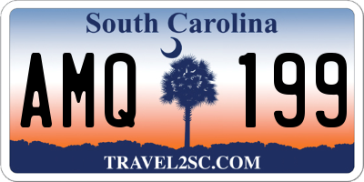 SC license plate AMQ199