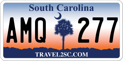SC license plate AMQ277