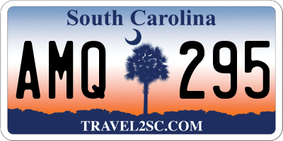 SC license plate AMQ295