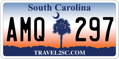 SC license plate AMQ297
