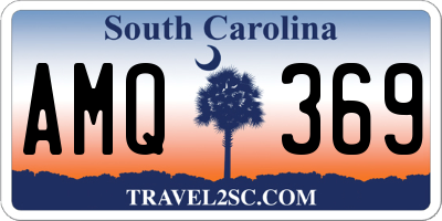SC license plate AMQ369