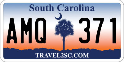 SC license plate AMQ371