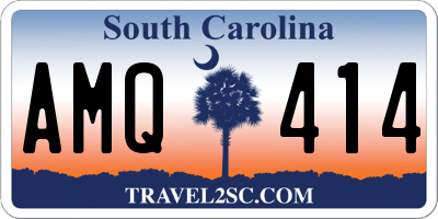 SC license plate AMQ414