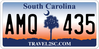 SC license plate AMQ435