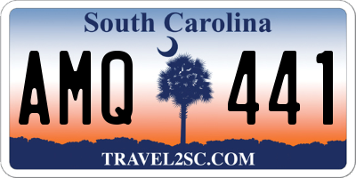 SC license plate AMQ441