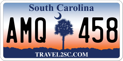 SC license plate AMQ458