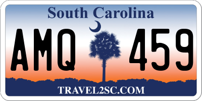 SC license plate AMQ459