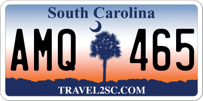 SC license plate AMQ465