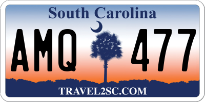 SC license plate AMQ477