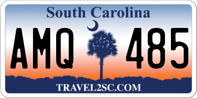 SC license plate AMQ485