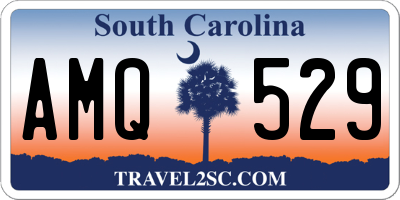 SC license plate AMQ529