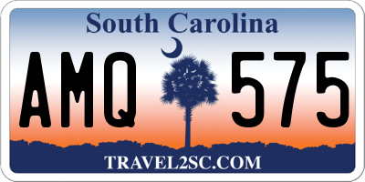 SC license plate AMQ575