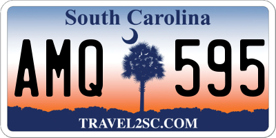 SC license plate AMQ595
