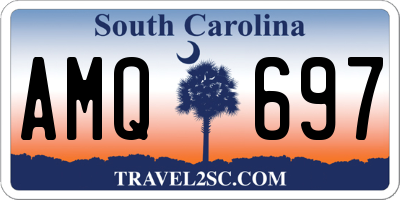 SC license plate AMQ697