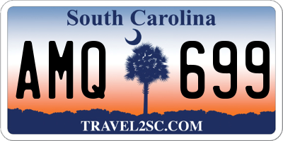 SC license plate AMQ699