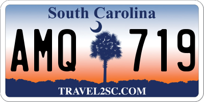 SC license plate AMQ719