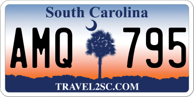 SC license plate AMQ795