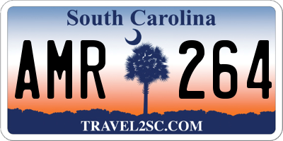 SC license plate AMR264
