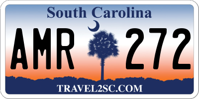 SC license plate AMR272