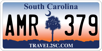 SC license plate AMR379