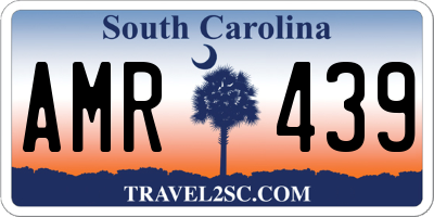SC license plate AMR439