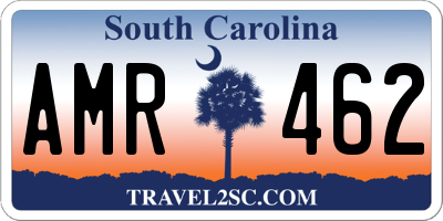 SC license plate AMR462