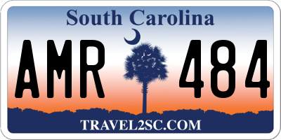 SC license plate AMR484