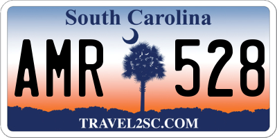 SC license plate AMR528