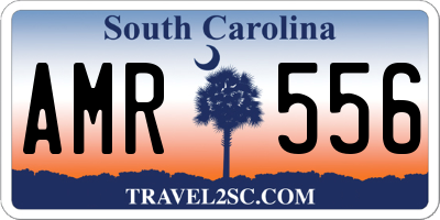 SC license plate AMR556