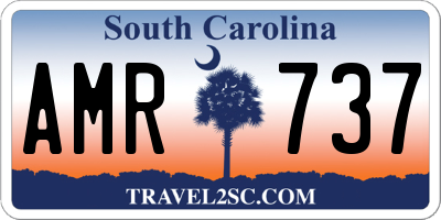 SC license plate AMR737